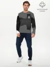 Мужской лонгслив базовый / REAL MADRID SPORT GRAY