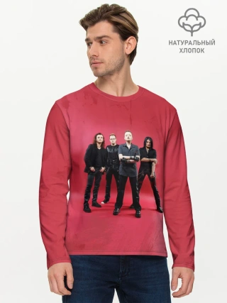 Мужской лонгслив базовый / Агата Кристи