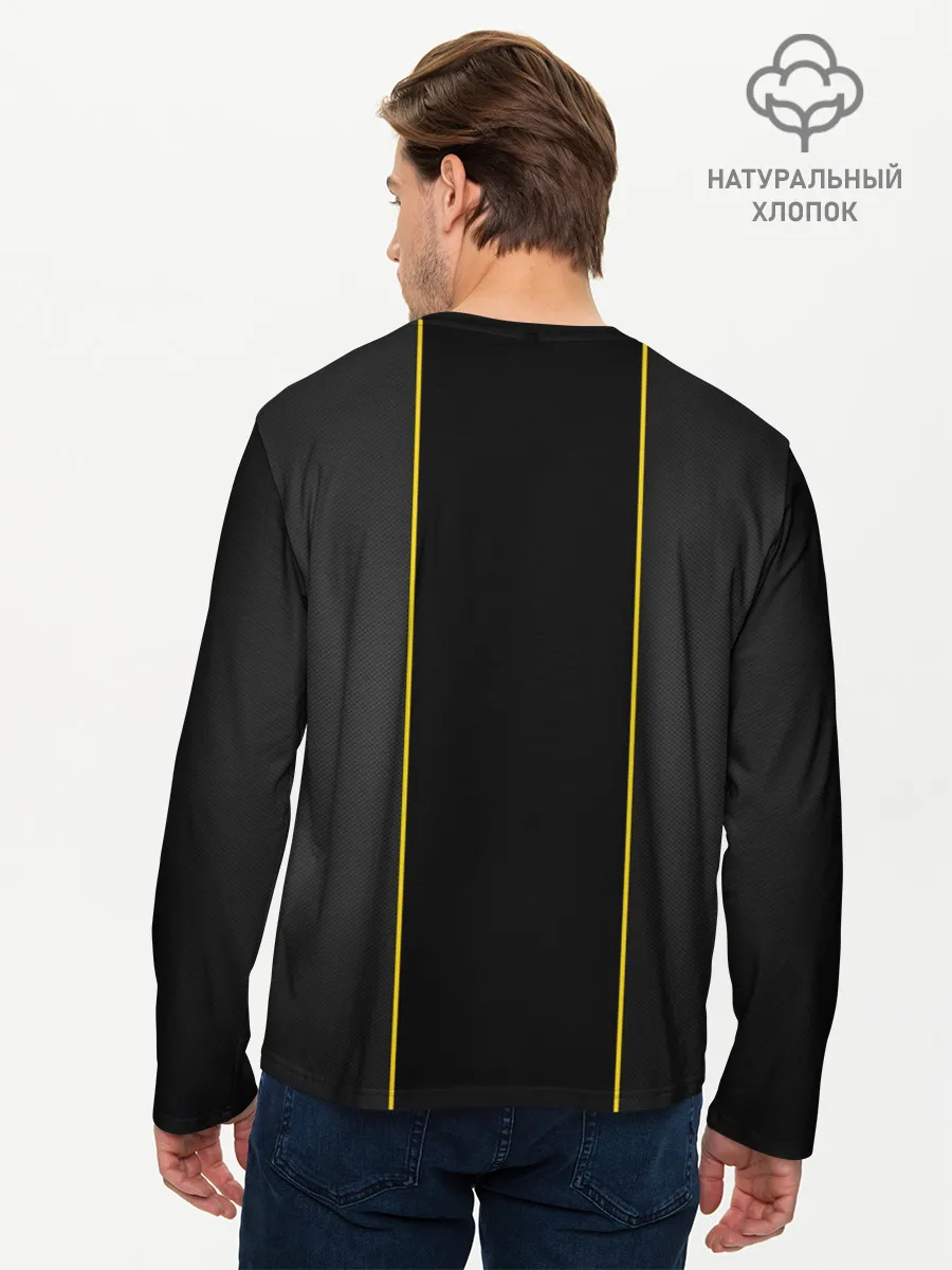 Мужской лонгслив базовый / Lamborghini