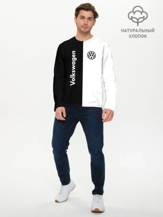 Мужской лонгслив базовый / Volkswagen