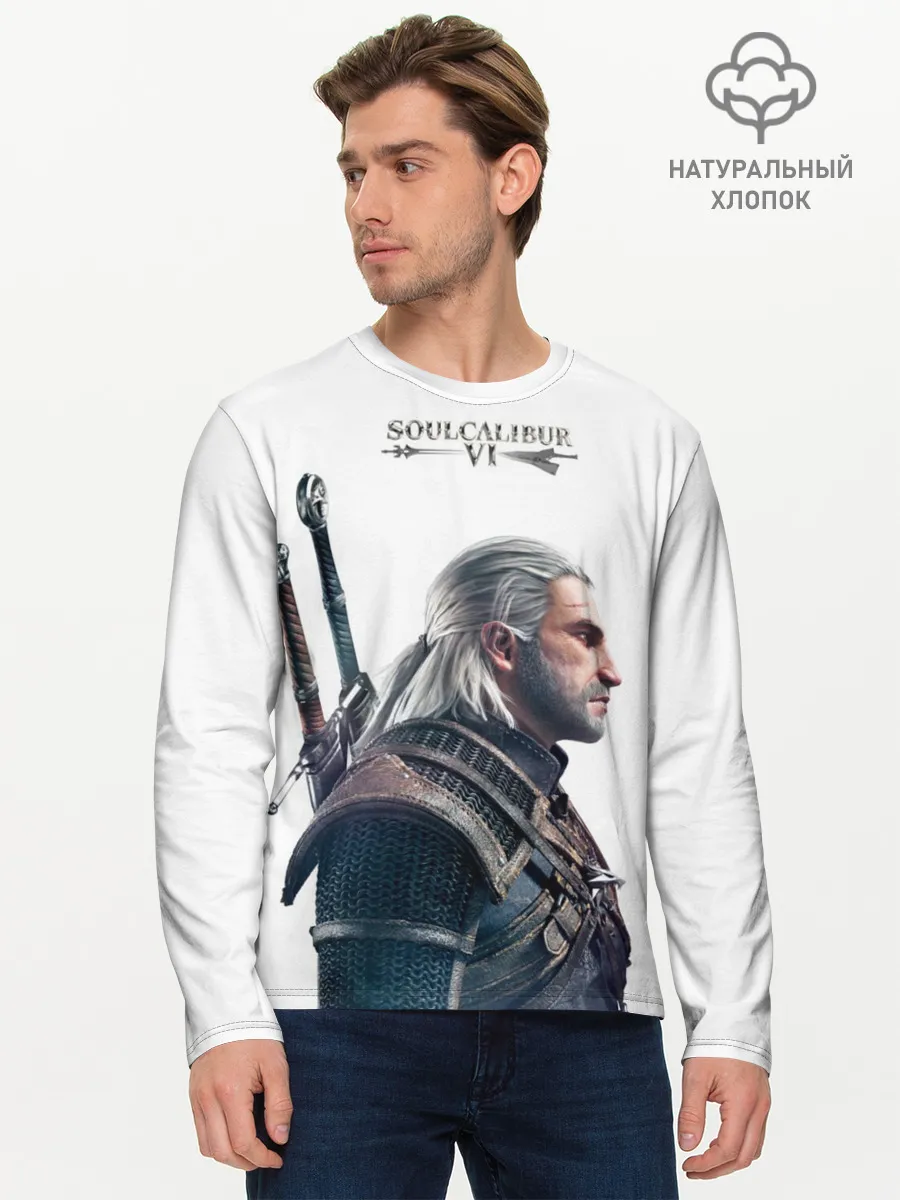 Мужской лонгслив базовый / Soulcalibur VI