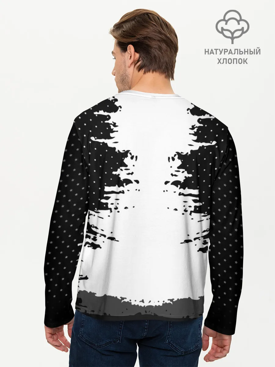 Мужской лонгслив базовый / Subaru