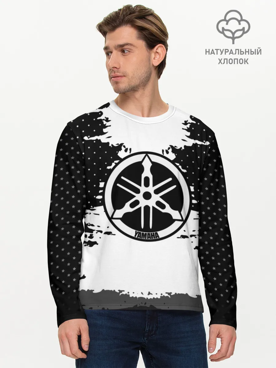 Мужской лонгслив базовый / Yamaha