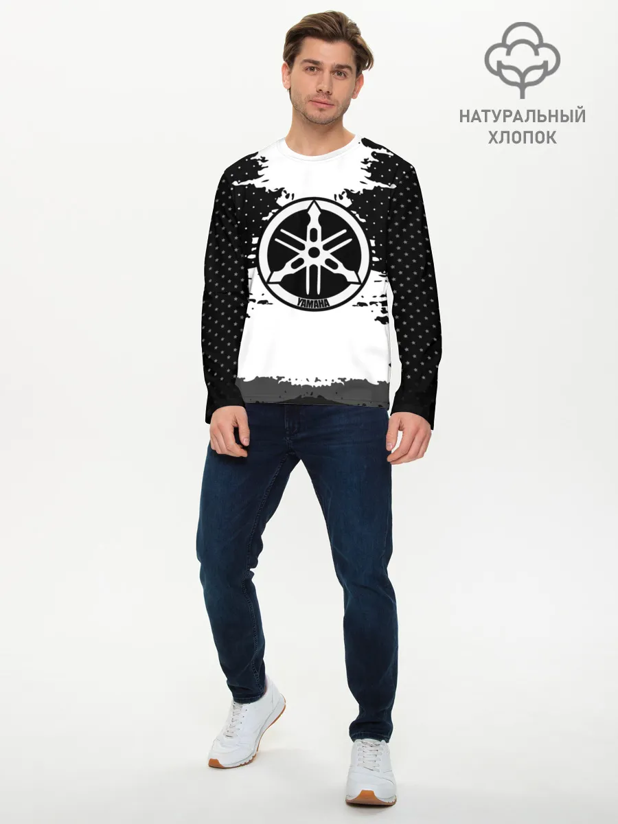 Мужской лонгслив базовый / Yamaha