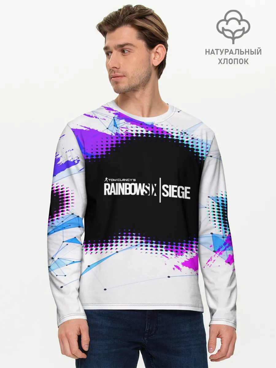 Мужской лонгслив базовый / Rainbow Six Siege