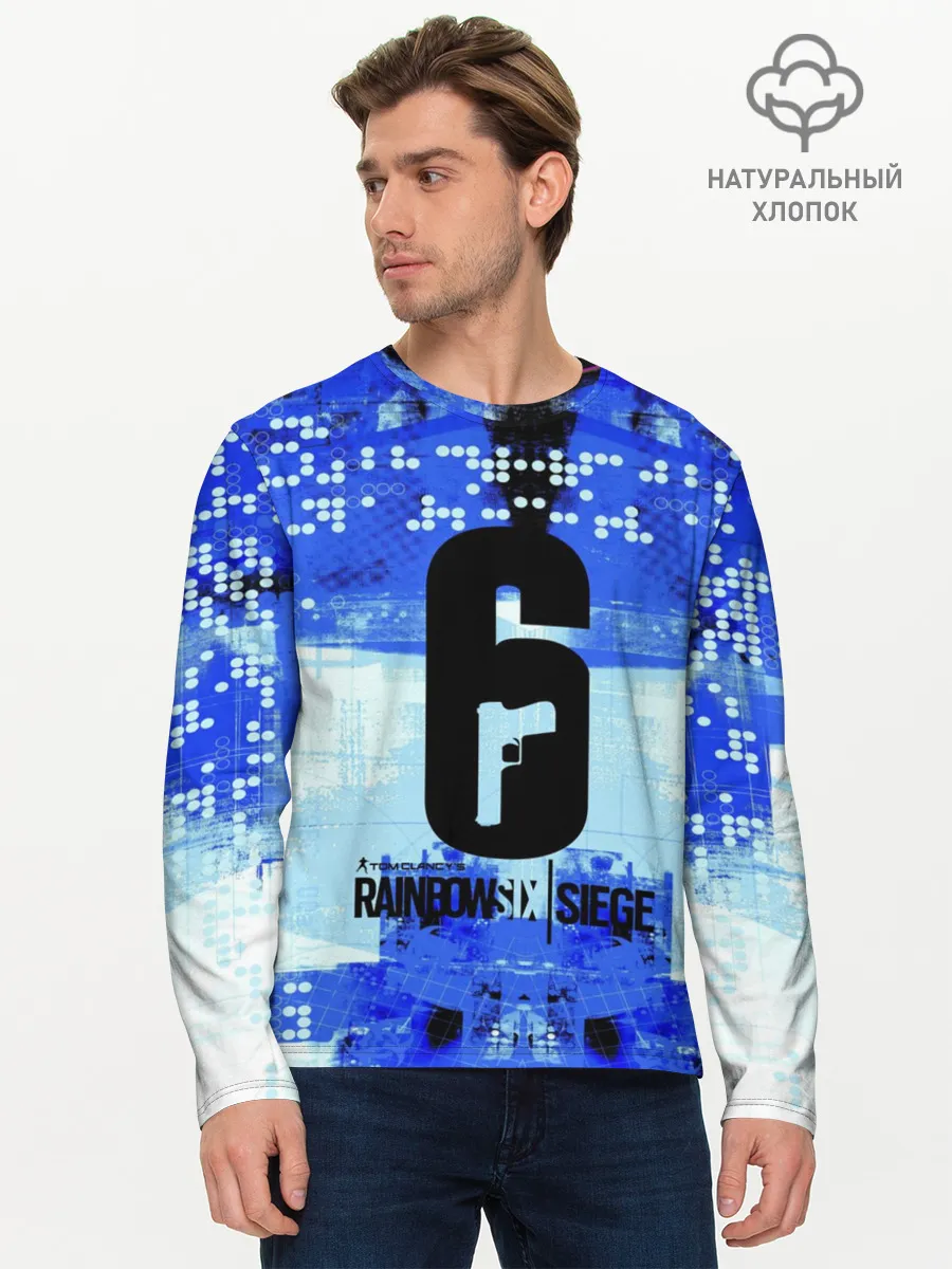Мужской лонгслив базовый / Rainbow Six Siege