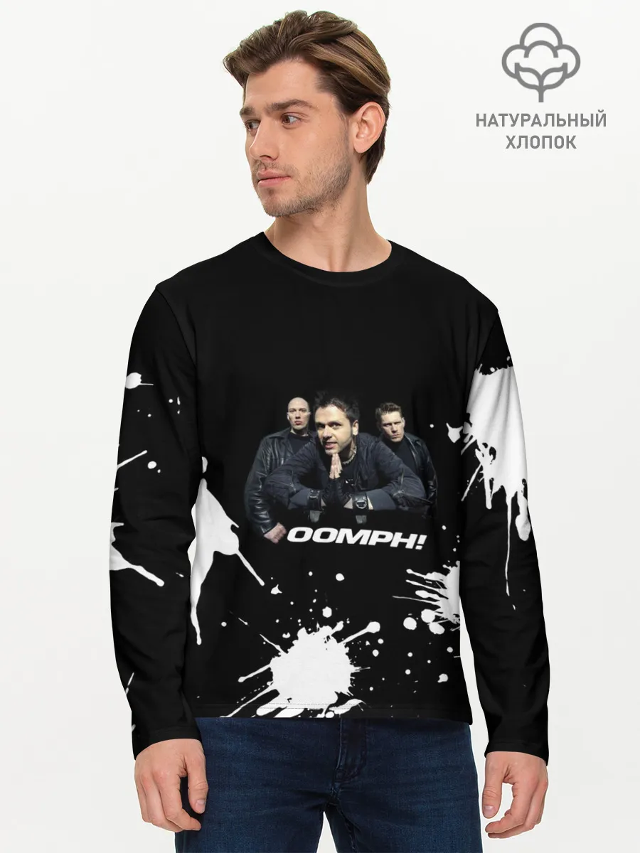 Мужской лонгслив базовый / Группа OOMPH!