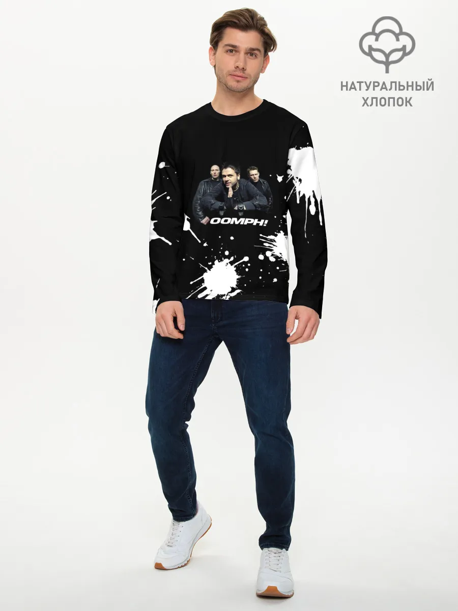Мужской лонгслив базовый / Группа OOMPH!