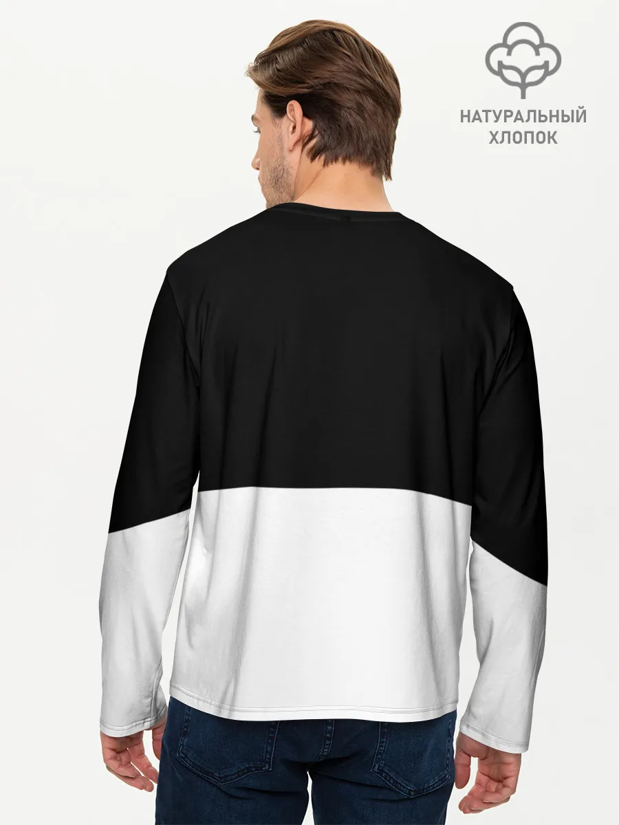 Мужской лонгслив базовый / Лермонтов Михаил 2