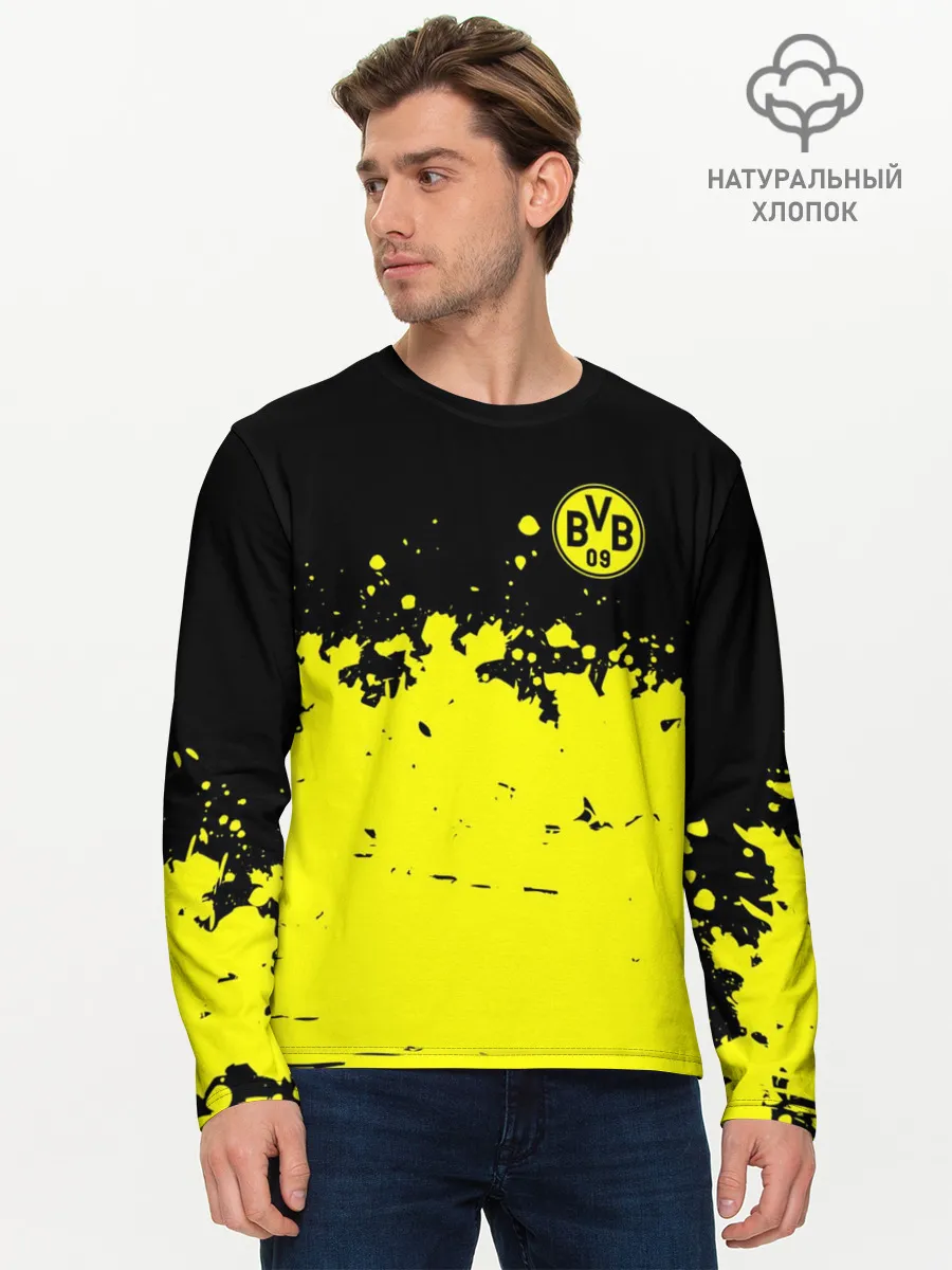 Мужской лонгслив базовый / BORUSSIA SPORT