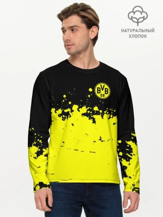 Мужской лонгслив базовый / BORUSSIA SPORT