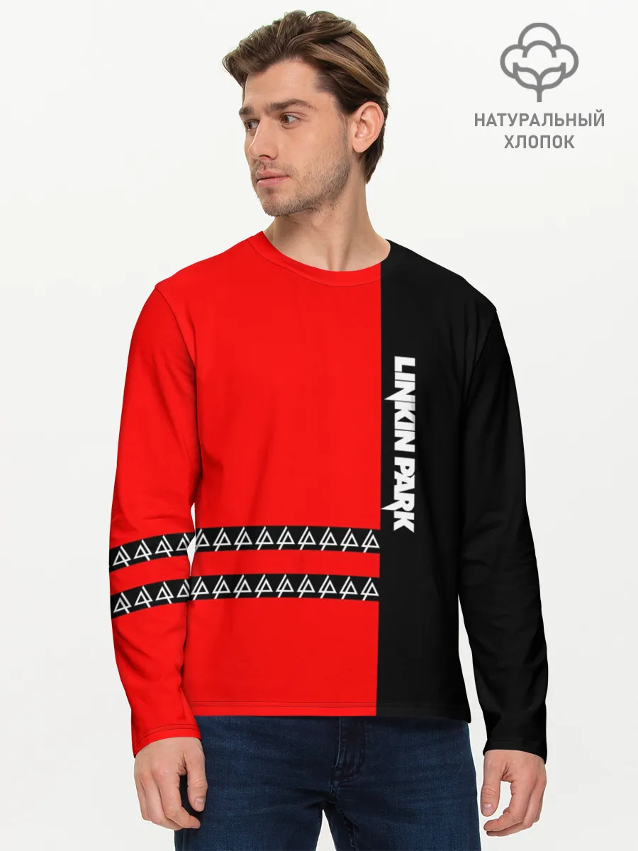 Мужской лонгслив базовый / Linkin Park