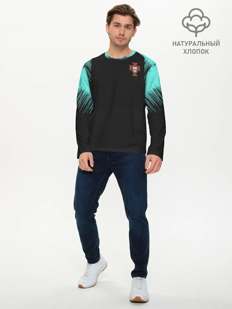 Мужской лонгслив базовый / Portugal 2018 WC Training