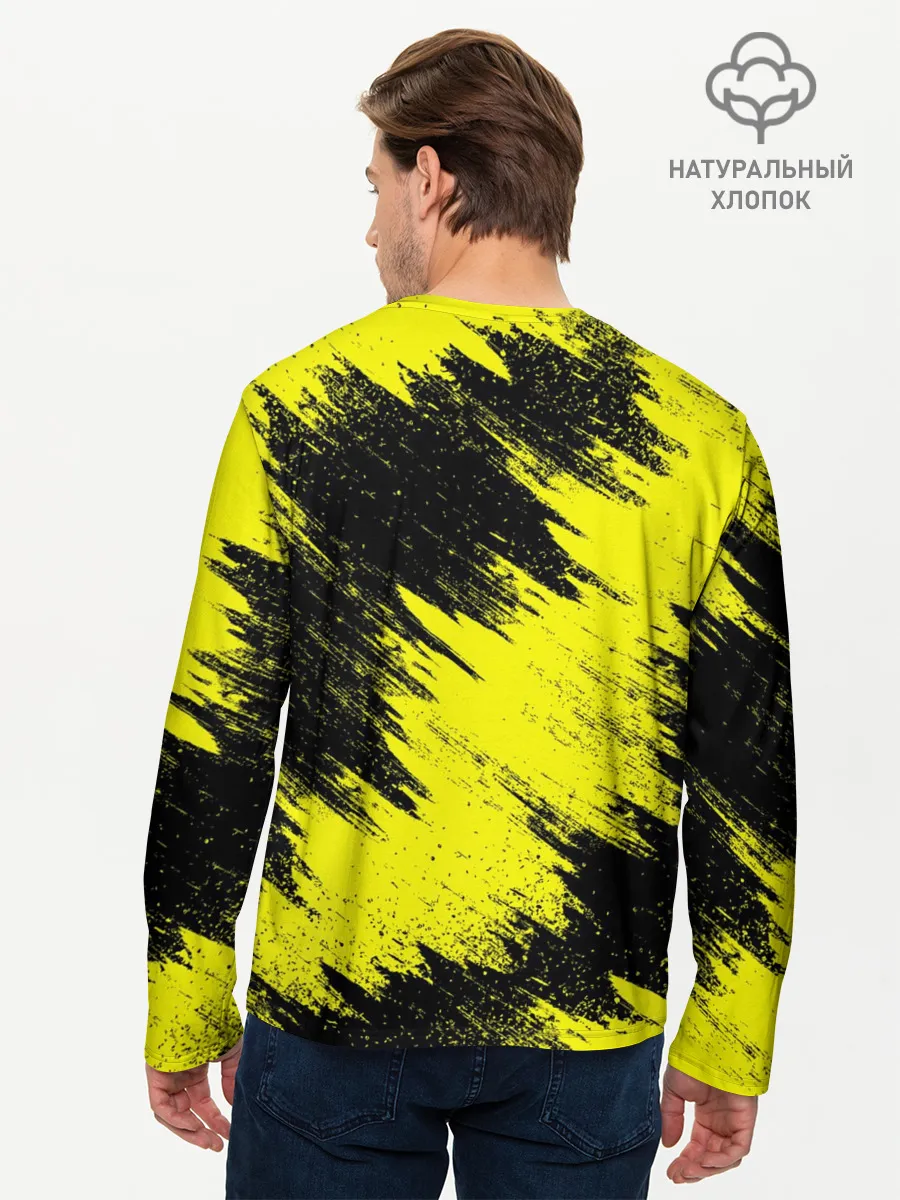 Мужской лонгслив базовый / FC Borussia Dortmund