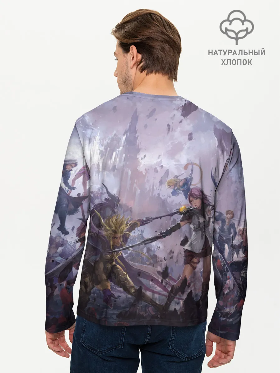 Мужской лонгслив базовый / Final Fantasy