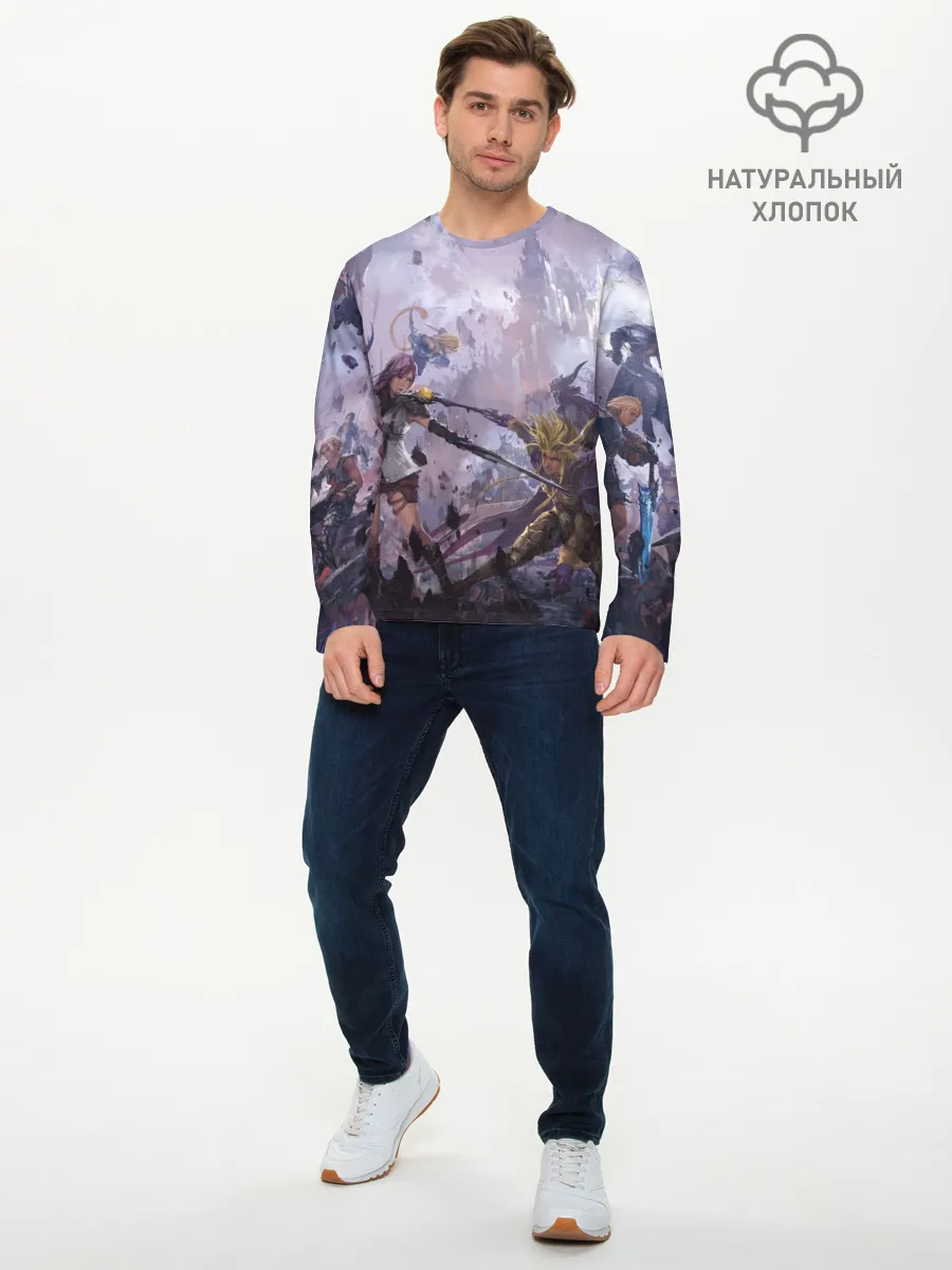 Мужской лонгслив базовый / Final Fantasy