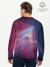 Мужской лонгслив базовый / Космос