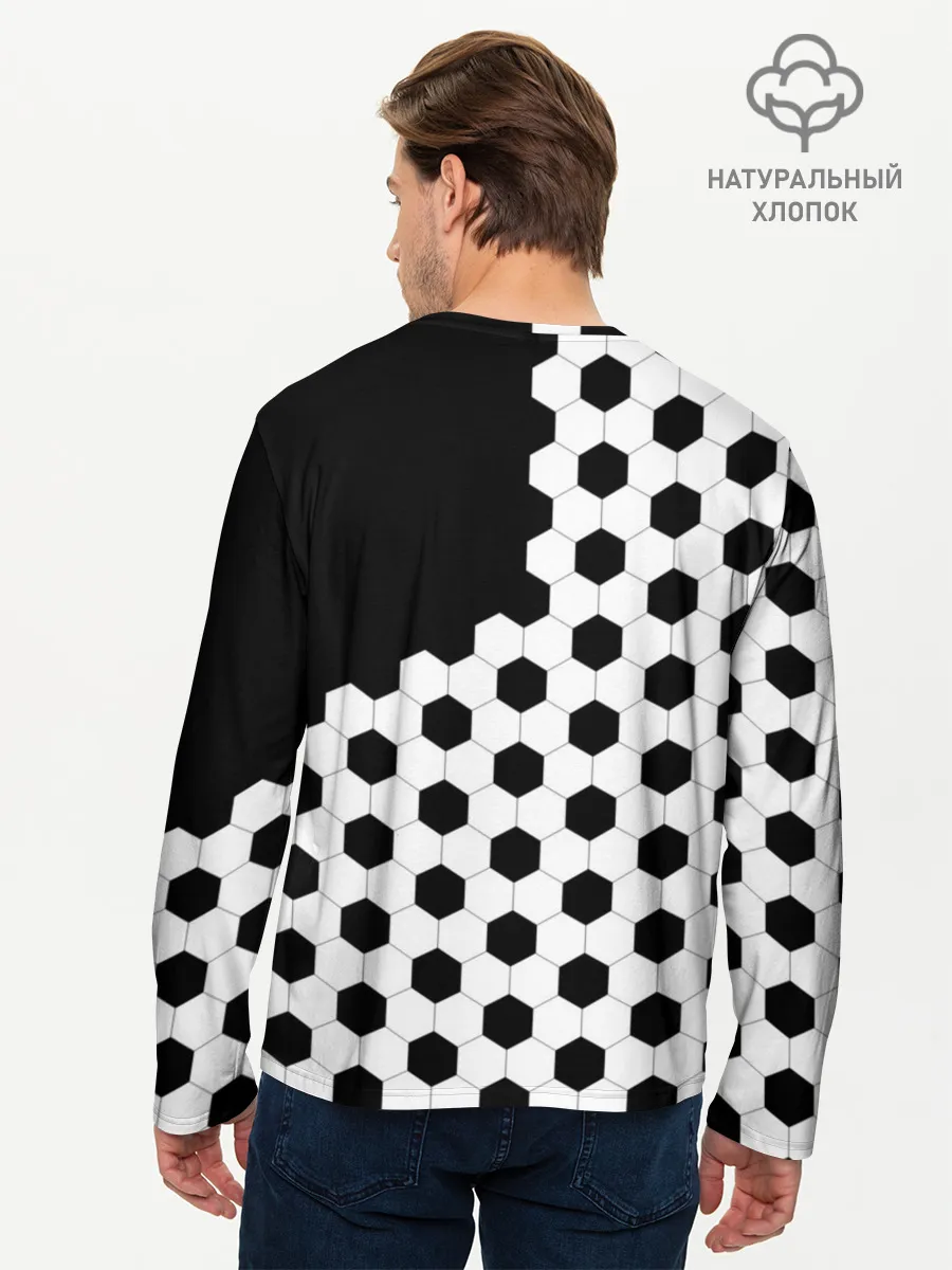 Мужской лонгслив базовый / FC Barcelona