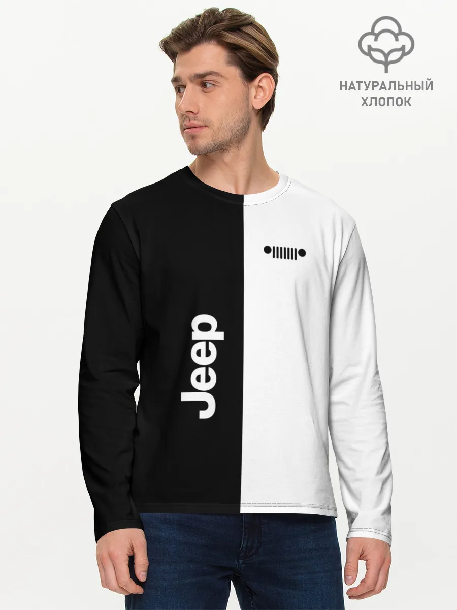 Мужской лонгслив базовый / Jeep