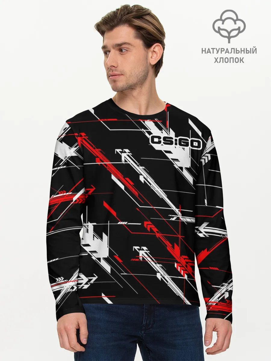Мужской лонгслив базовый / CS:GO