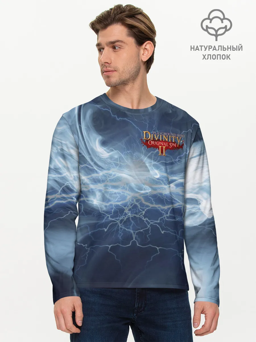 Мужской лонгслив базовый / Divinity