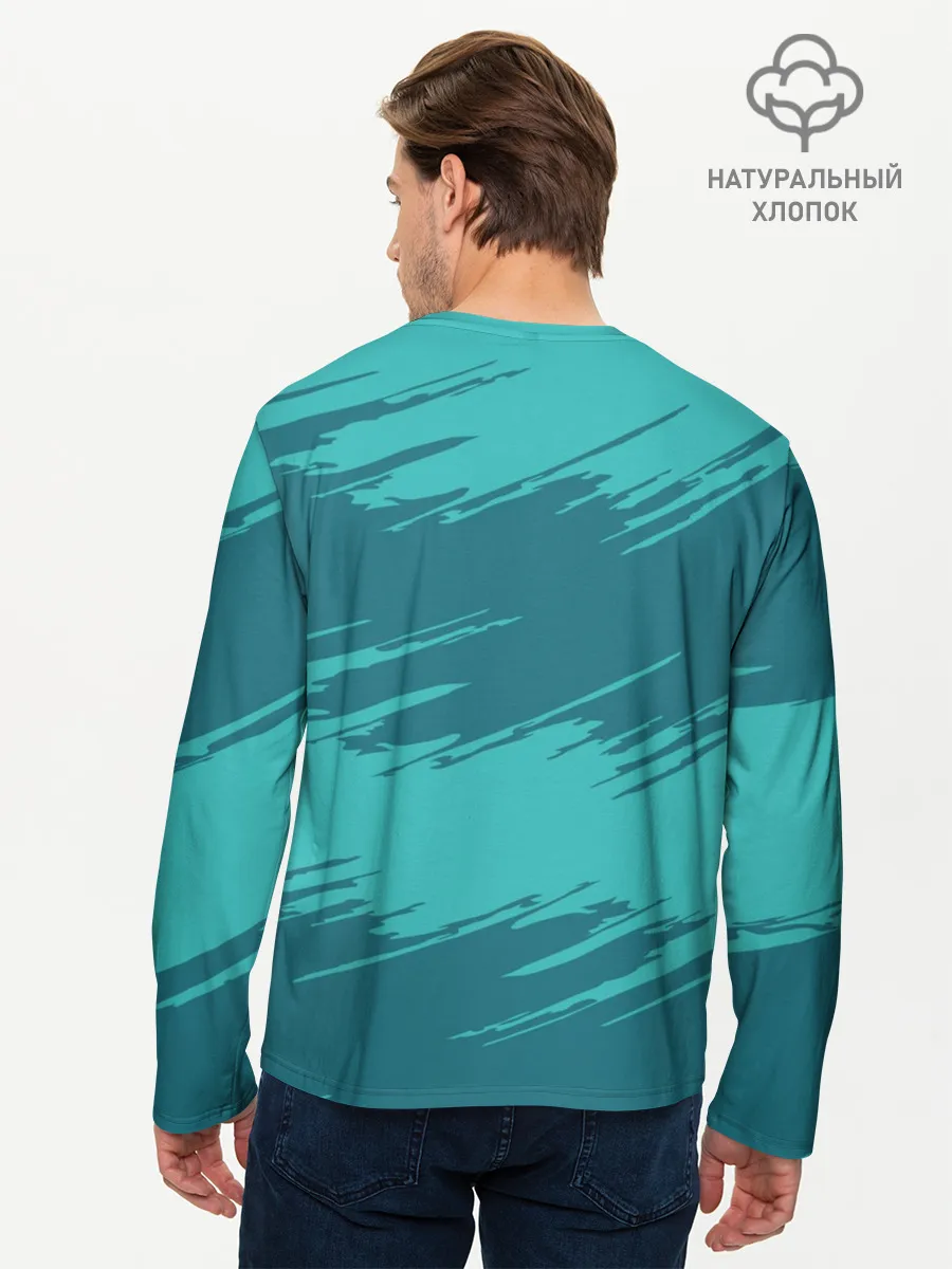 Мужской лонгслив базовый / Real Madrid