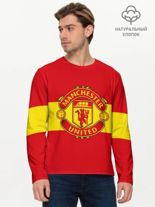 Мужской лонгслив базовый / Манчестер Юнайтед ФК