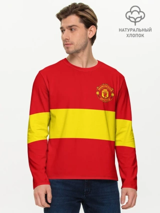 Мужской лонгслив базовый / Manchester United