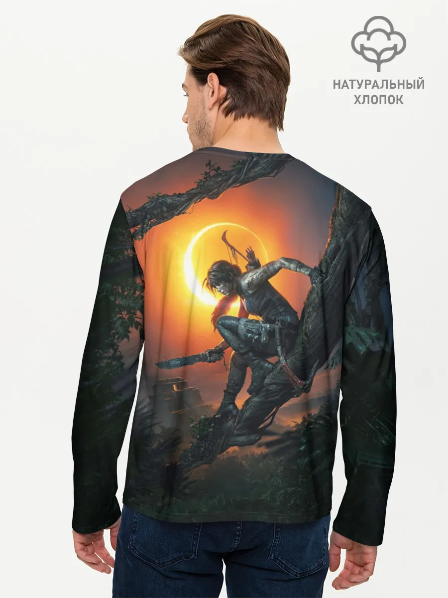 Мужской лонгслив базовый / Shadow of the Tomb Raider
