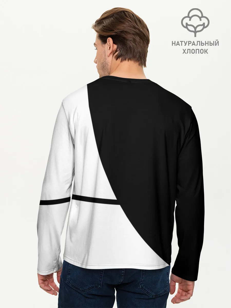 Мужской лонгслив базовый / JUVENTUS / ЮВЕНТУС