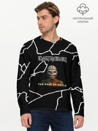 Мужской лонгслив базовый / Iron Maiden