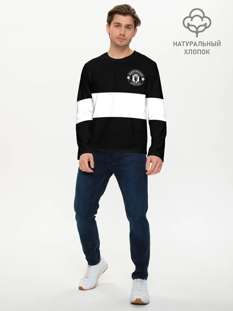 Мужской лонгслив базовый / FC Manchester United