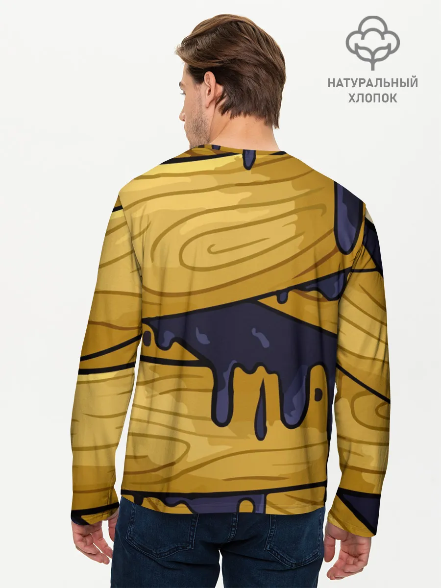 Мужской лонгслив базовый / Bendy and the Ink Machine