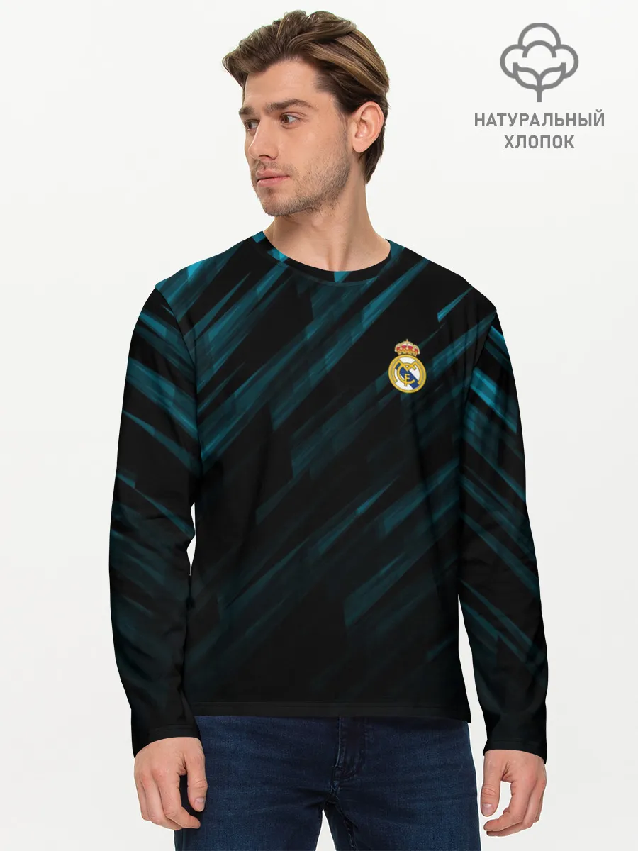 Мужской лонгслив базовый / REAL MADRID