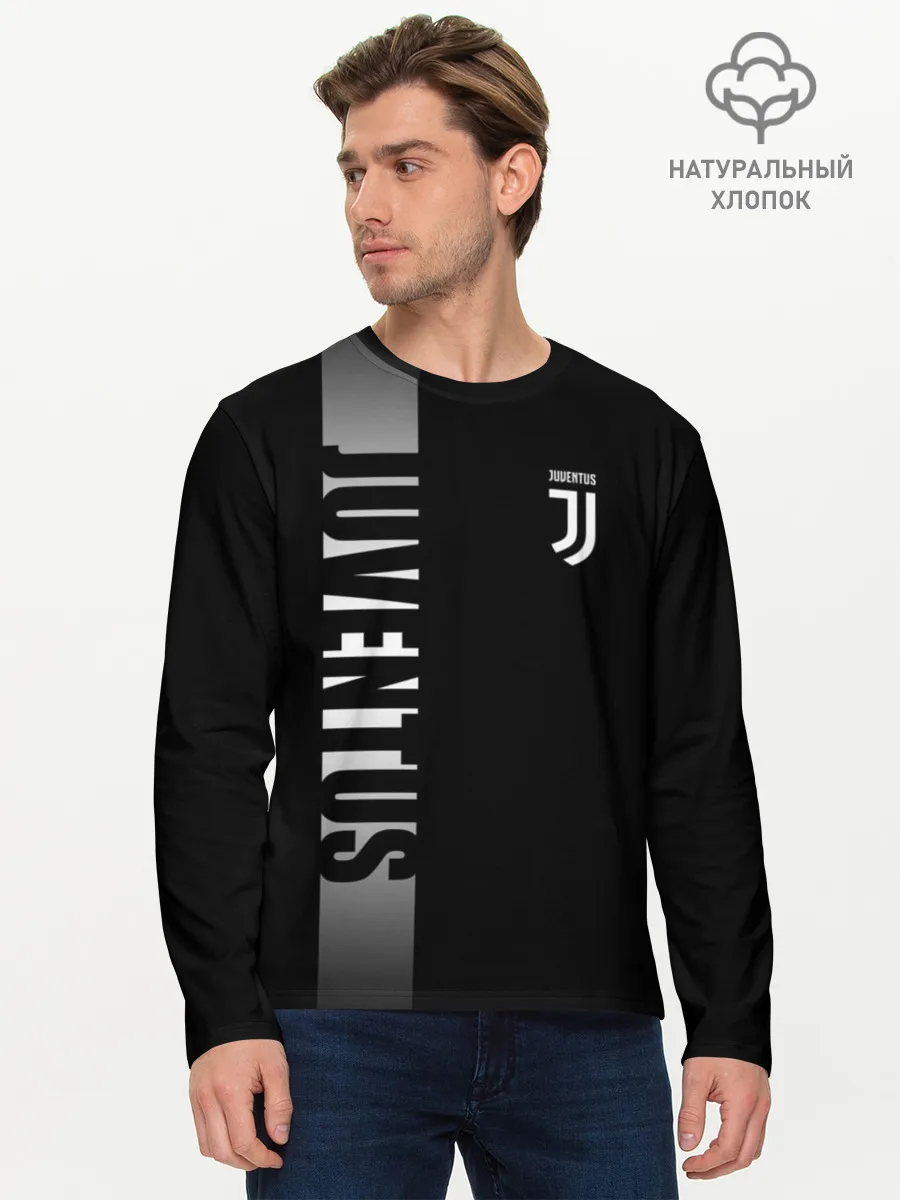 Мужской лонгслив базовый / JUVENTUS / ЮВЕНТУС