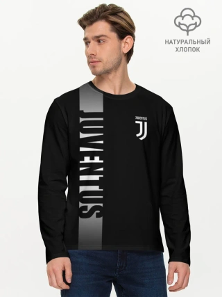 Мужской лонгслив базовый / JUVENTUS / ЮВЕНТУС