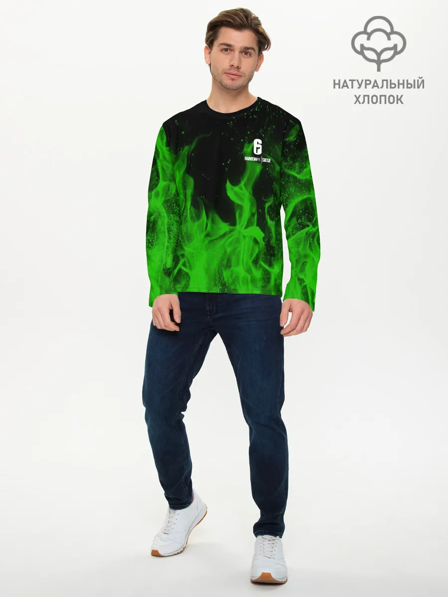 Мужской лонгслив базовый / RAINBOW SIX SIEGE