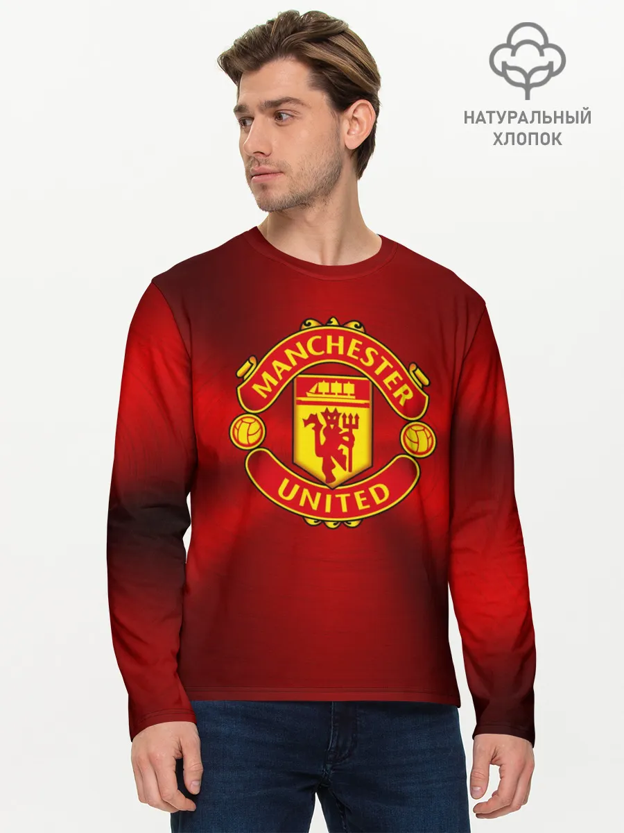 Мужской лонгслив базовый / Manchester United F.C.