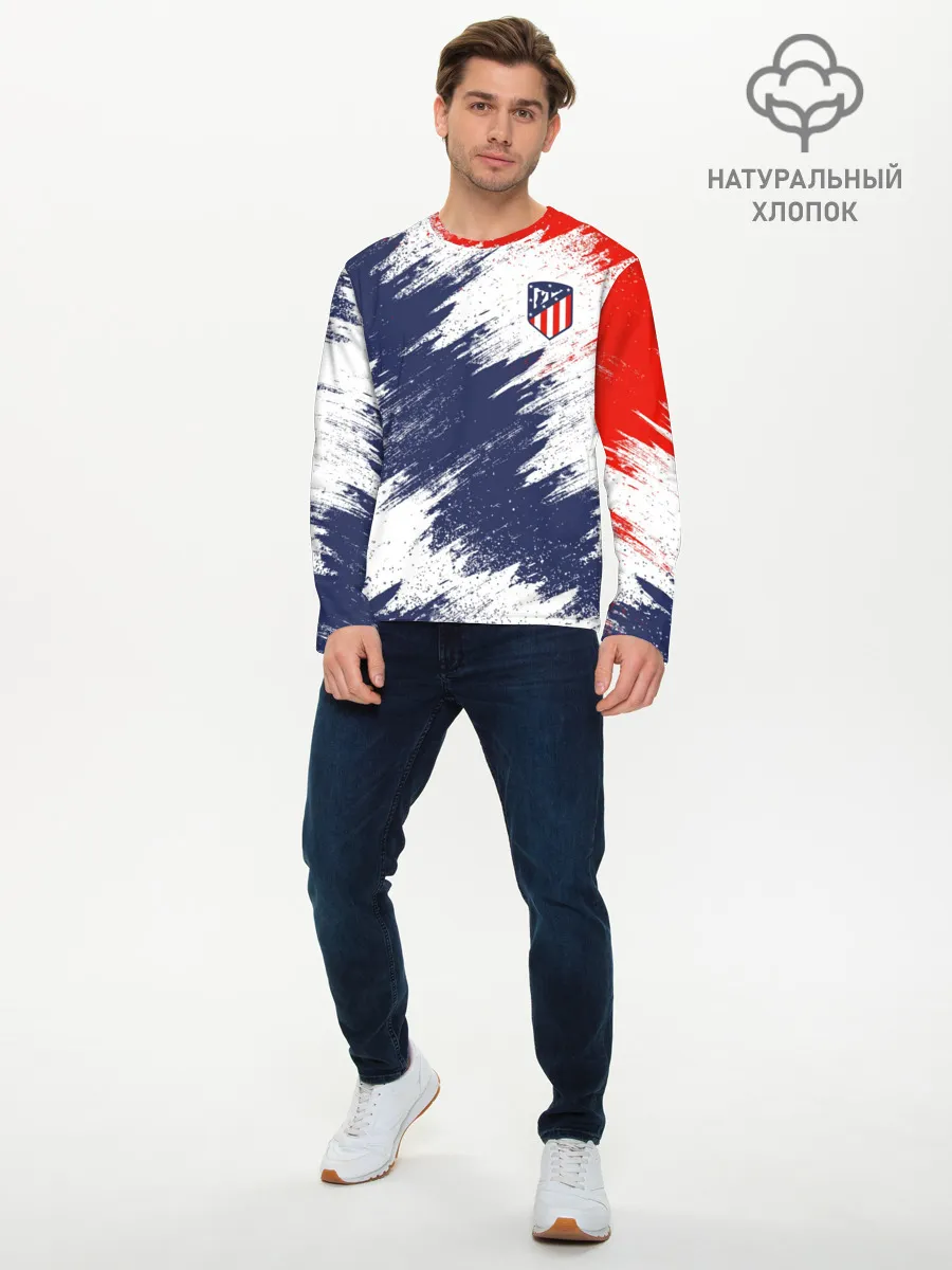Мужской лонгслив базовый / Atletico Madrid