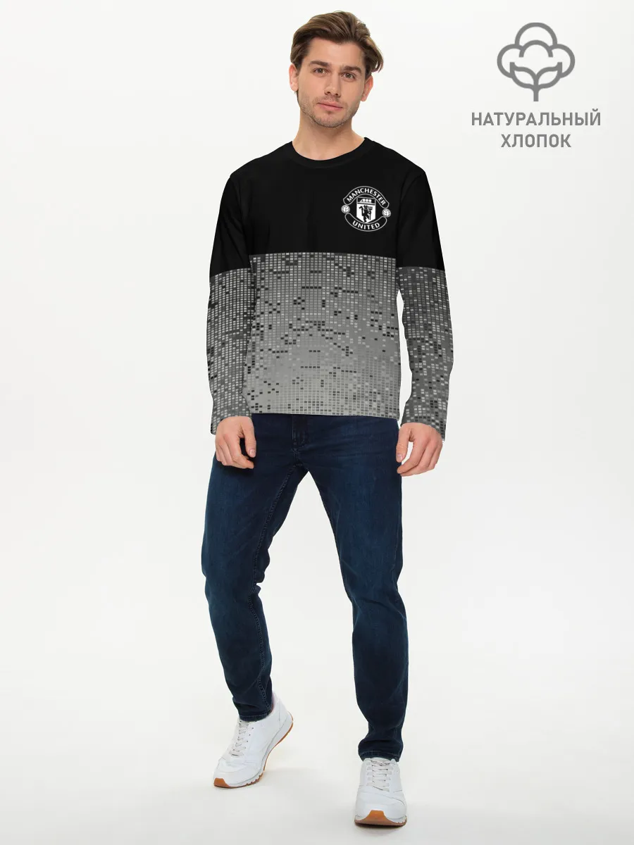 Мужской лонгслив базовый / Манчестер Юнайтед ФК