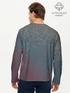 Мужской лонгслив базовый / Hexagon Триколор
