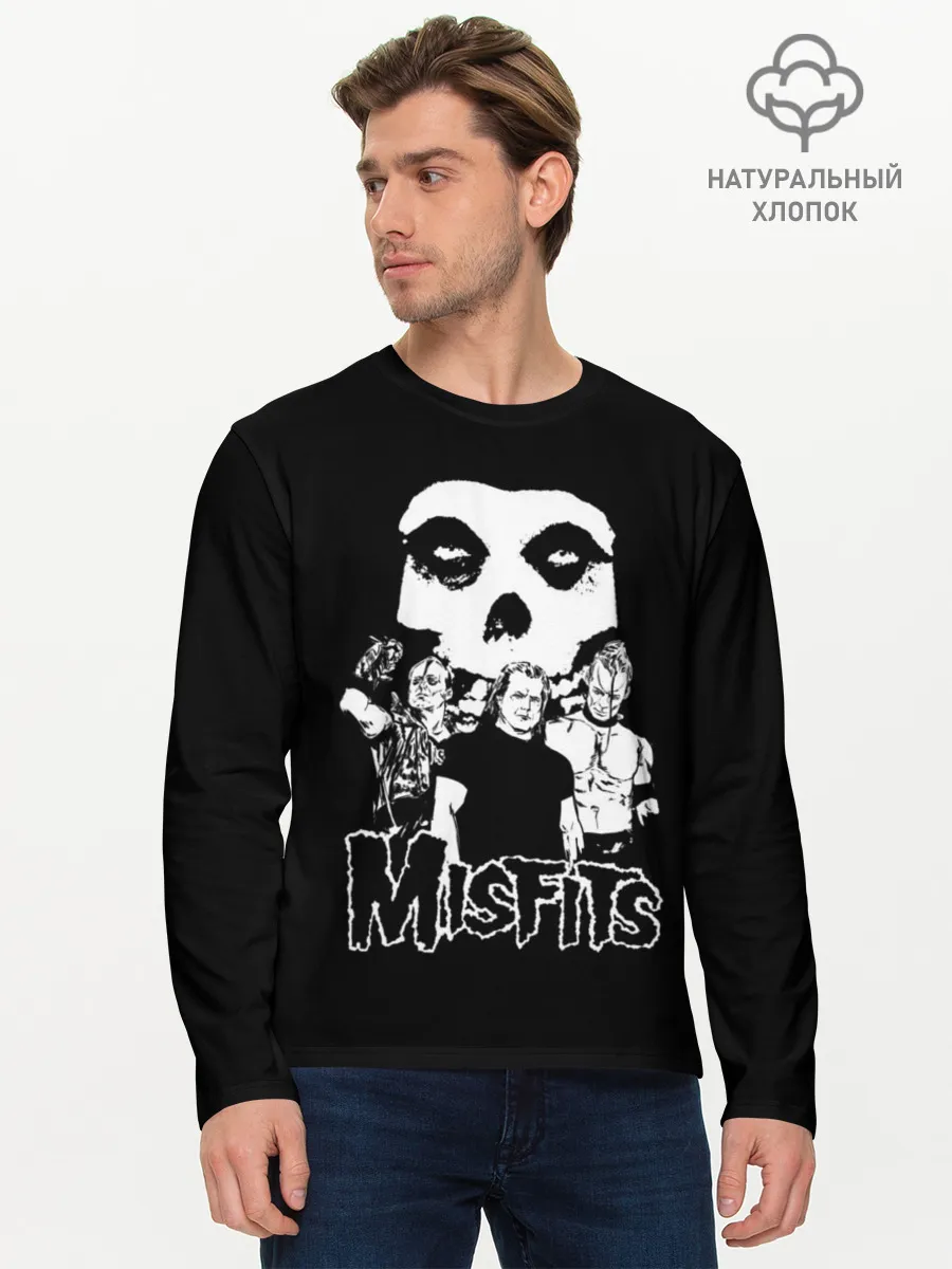 Мужской лонгслив базовый / Misfits