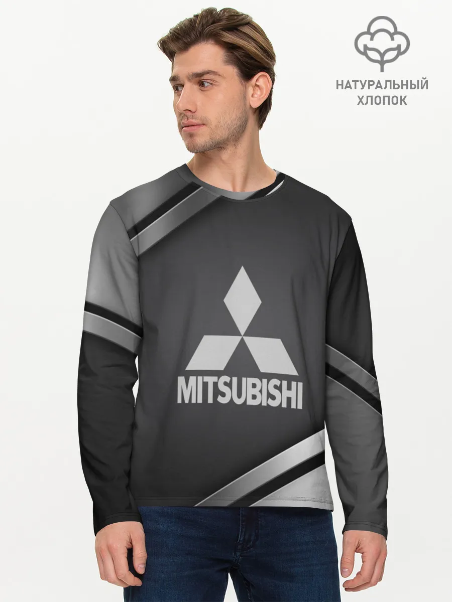Мужской лонгслив базовый / MITSUBISHI SPORT