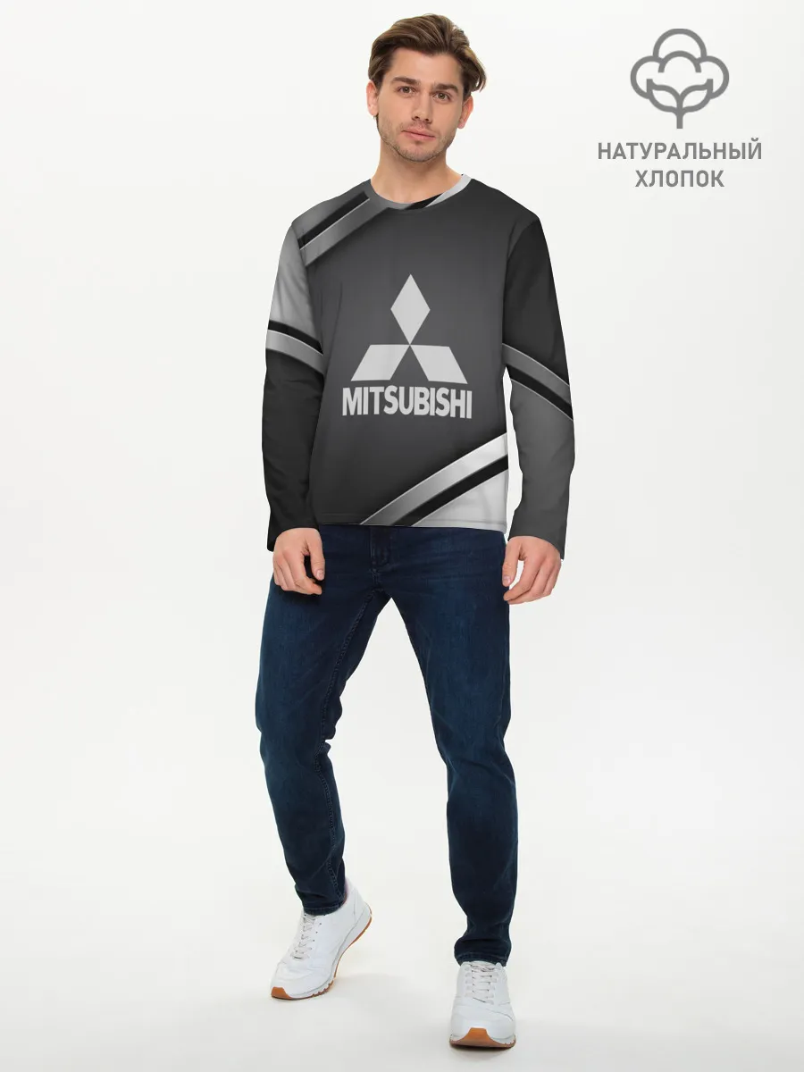 Мужской лонгслив базовый / MITSUBISHI SPORT
