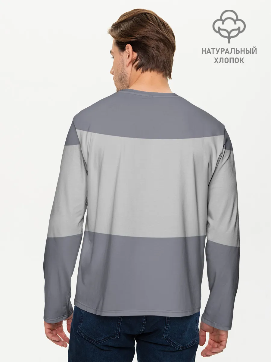 Мужской лонгслив базовый / Think