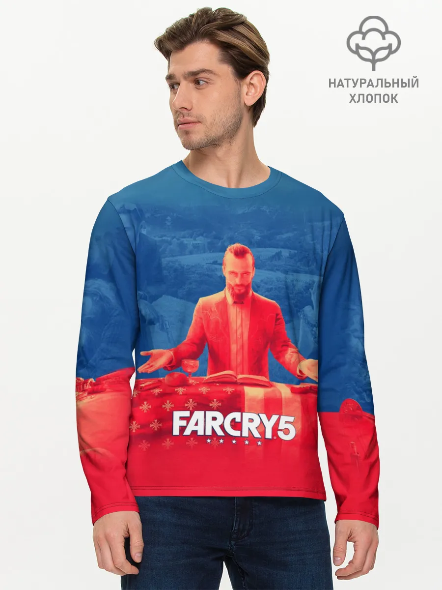 Мужской лонгслив базовый / Joseph Seed Family