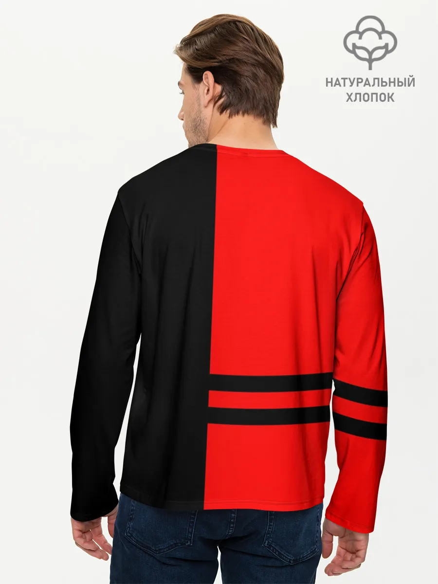 Мужской лонгслив базовый / Yamaha