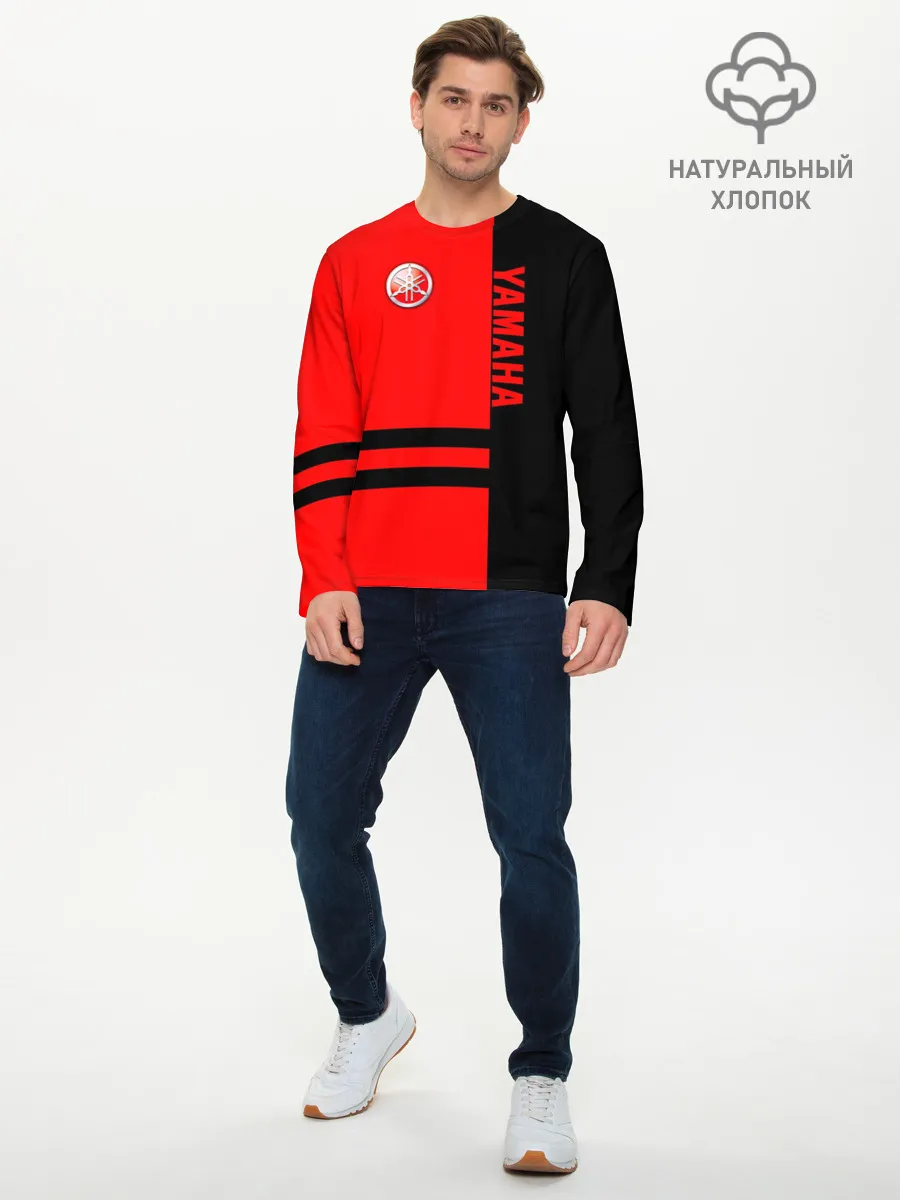 Мужской лонгслив базовый / Yamaha