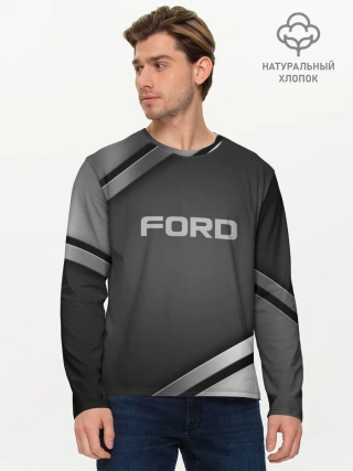 Мужской лонгслив базовый / Ford