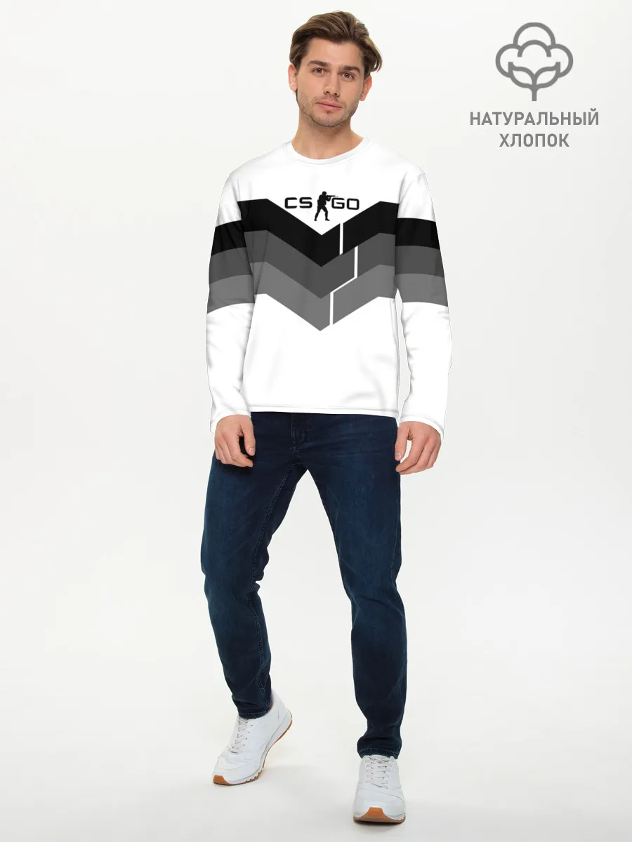 Мужской лонгслив базовый / CS:GO